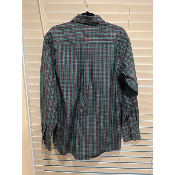 Ariat Pro Series Long Sleeve Button Up Dress Shirt - Size M - Picture 4 of 5